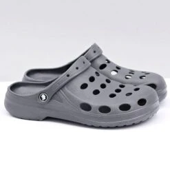 Flameshoes Pantoufles Homme Sandales Gris Kroks