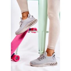 FM1 Chaussures Sport Femme Gris Lenney