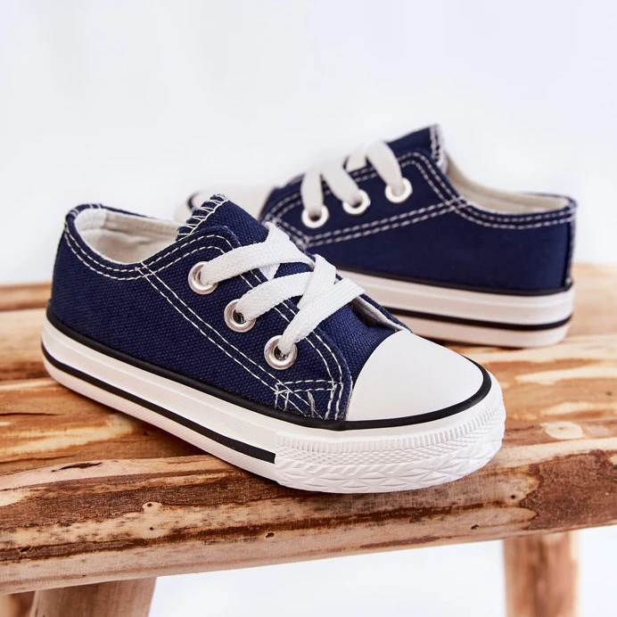 FR1 Baskets Classiques Enfant Filemon Bleu Marine – Image 5