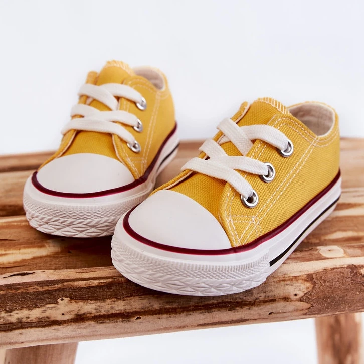 FR1 Baskets Classiques Jaunes Filemon Pour Enfants – Image 5