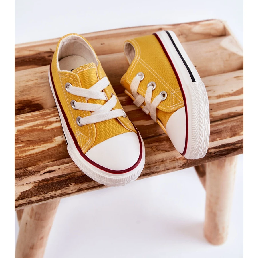 FR1 Baskets Classiques Jaunes Filemon Pour Enfants – Image 6