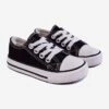 FR1 Baskets Classiques Noires Filemon Pour Enfants Le Noir