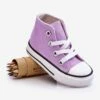 FR1 Baskets Hautes Enfant Violet Filemon