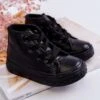FR1 Baskets Montantes Enfant Noir Marney Le Noir ['le Noir']