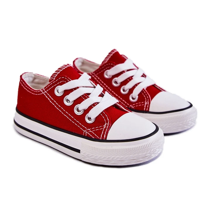 FR1 Baskets Rouges Filemon Classic Pour Enfants – Image 10