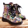 FR1 Bottes Chaudes Enfant Print Multicolore Dexi ['blanc', 'multicolore']
