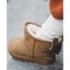 FR1 Bottes De Neige Chaudes À Nœuds Fille Camel Meriva Brun