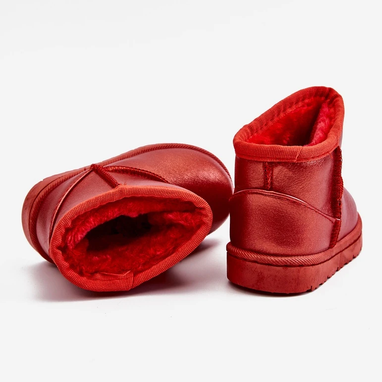 FR1 Bottes De Neige Isolées Pour Enfants Rouge Scooby – Image 3