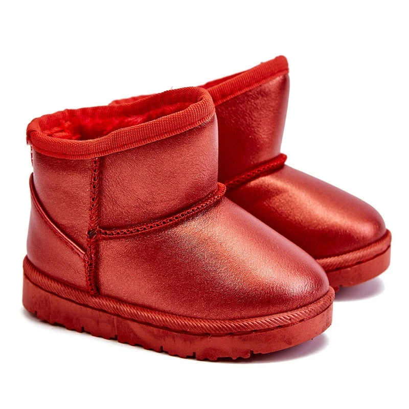 FR1 Bottes De Neige Isolées Pour Enfants Rouge Scooby – Image 7