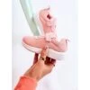 FR1 Chaussures De Sport Pour Enfants Avec Velcro Rose Lexy