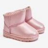FRROCK Bottes De Neige Scooby Roses Pour Enfants Chauds