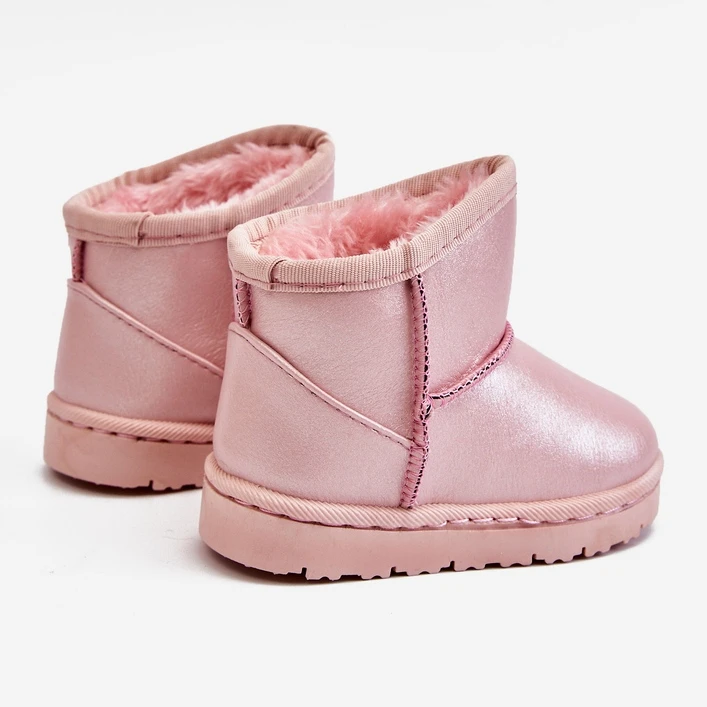 FRROCK Bottes De Neige Scooby Roses Pour Enfants Chauds – Image 3
