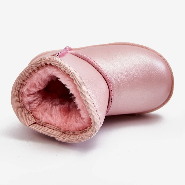 FRROCK Bottes De Neige Scooby Roses Pour Enfants Chauds – Image 4