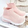 FRROCK Chaussures De Sport Pour Enfants High Rose Tobi