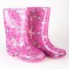 Galoches Hautes Fille Motif Shelovet Rose