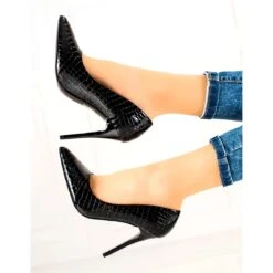 Goodin Escarpins à La Mode Sur Une épingle Le Noir