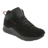 Haute Sport Daim Noir McKey 1068 Le Noir Rouge