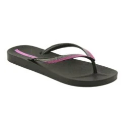 Ipanema Tongs 82518 Noir / Lilas Le Noir Gris Rose