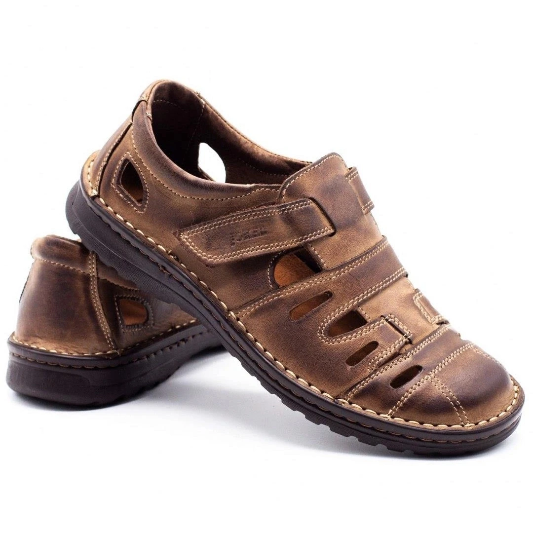 Joker Chaussures Ajourées Homme 501 Marron Brun – Image 4