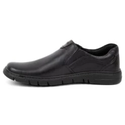 Joker Slip-on En Cuir Pour Hommes 507J Grain Noir Le Noir