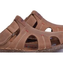 Kampol Chaussons Cuir Homme 217/22KAM Marron Brun