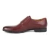 Kampol Chaussures De Moine Formelles Pour Hommes 341/17 Bordeaux Rouge