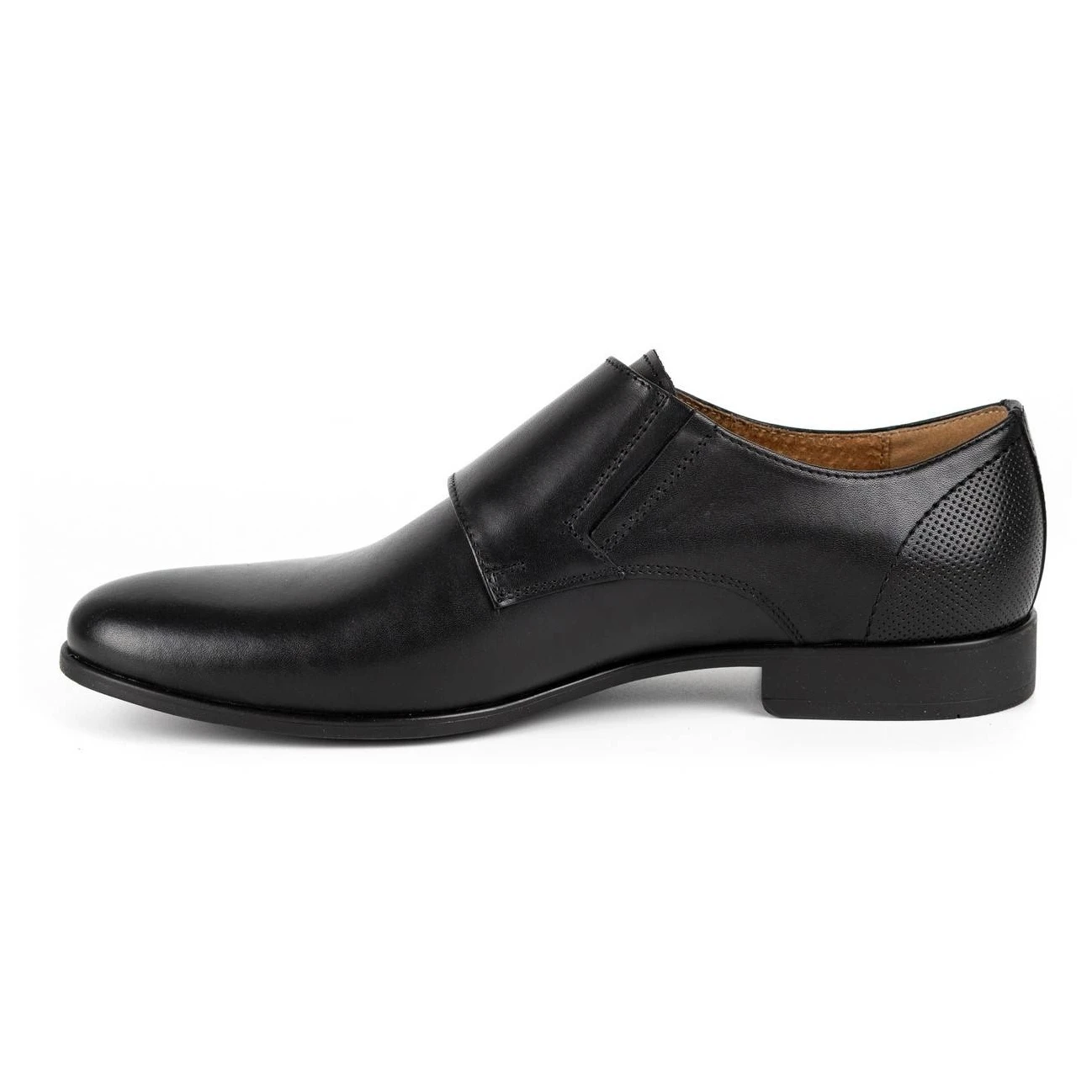 Kampol Chaussures Monki Formelles Pour Hommes 341/15 Noir Le Noir
