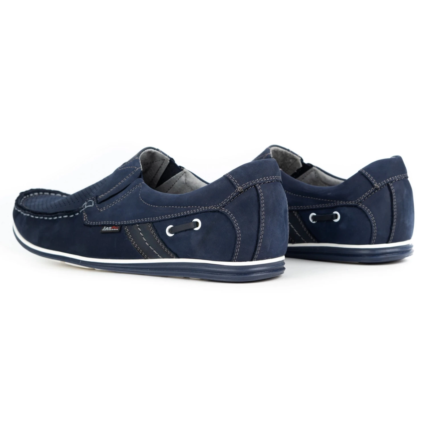 Kampol Mocassins Ajourés Homme été 53/53 / P Bleu Marine – Image 5