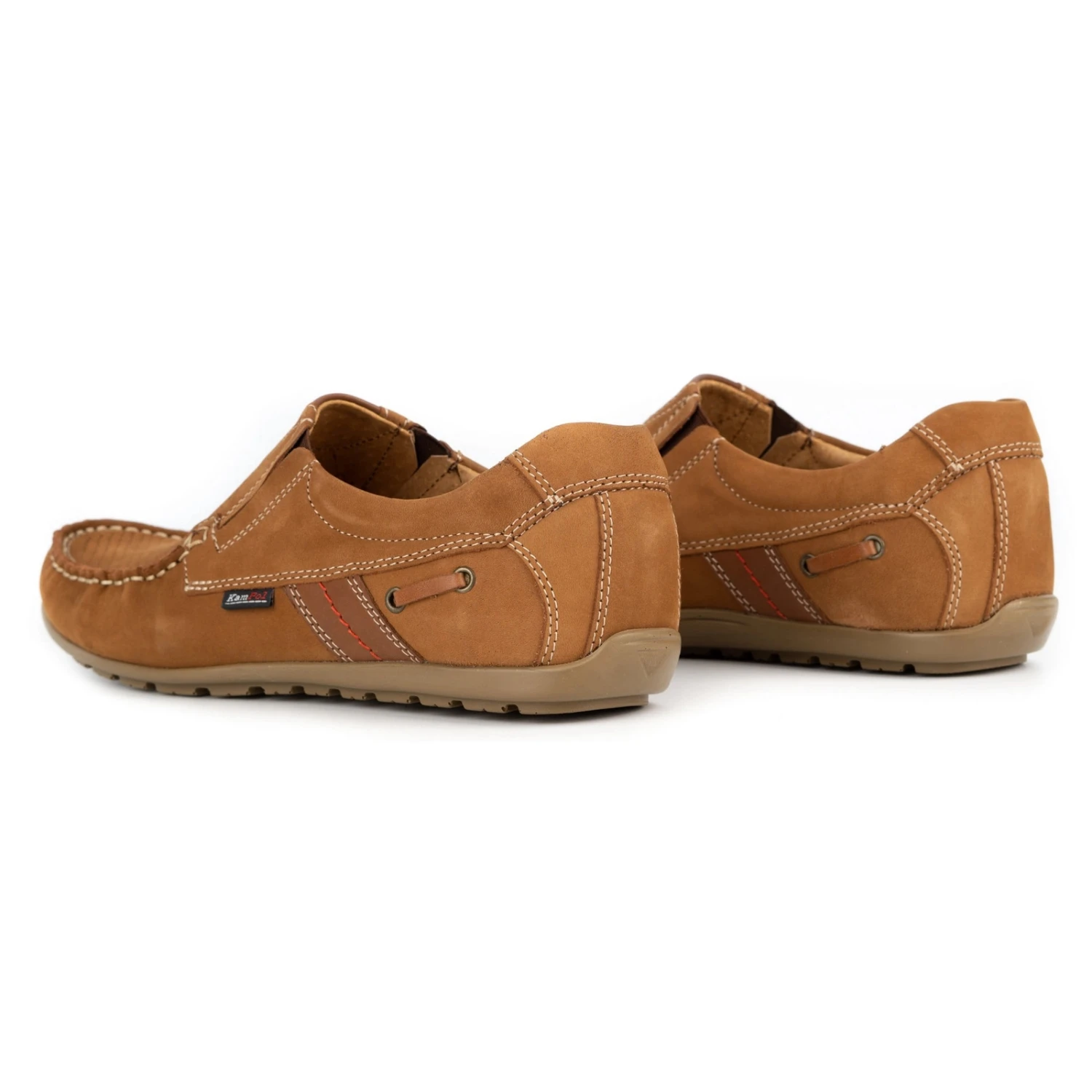 Kampol Mocassins Homme Ajourés Pour L'été 53 / BR / P Marron Brun – Image 5