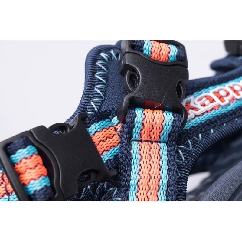 Kappa Rusheen T Jr Sandales 260773T-6729 Bleu Marin – Image 2