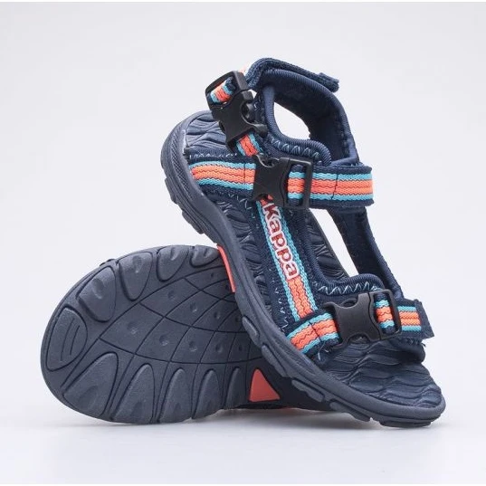 Kappa Rusheen T Jr Sandales 260773T-6729 Bleu Marin – Image 8