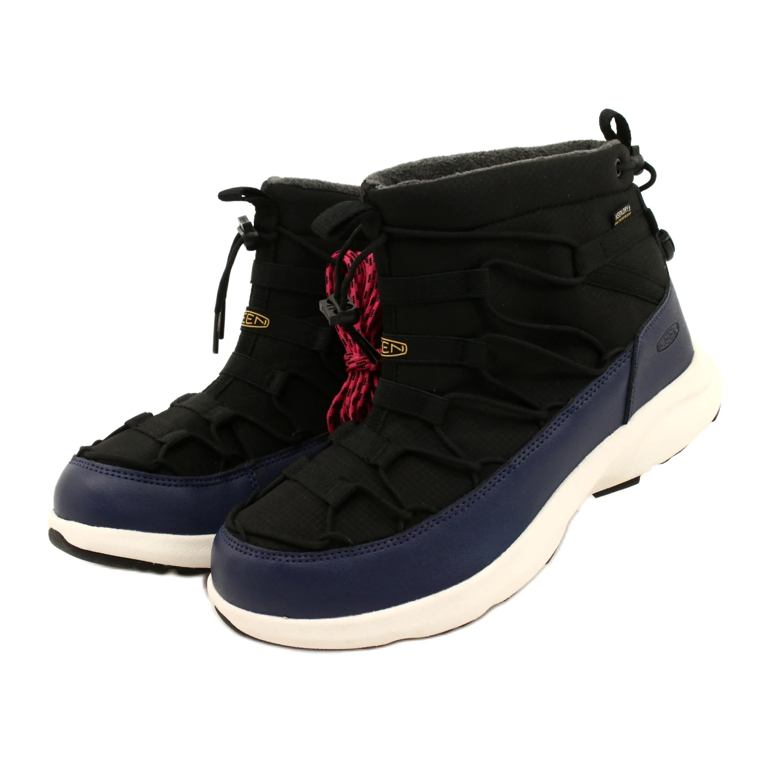 Keen Uneek Chukka Bottes De Neige 1025446 Le Noir Bleu Marin – Image 2