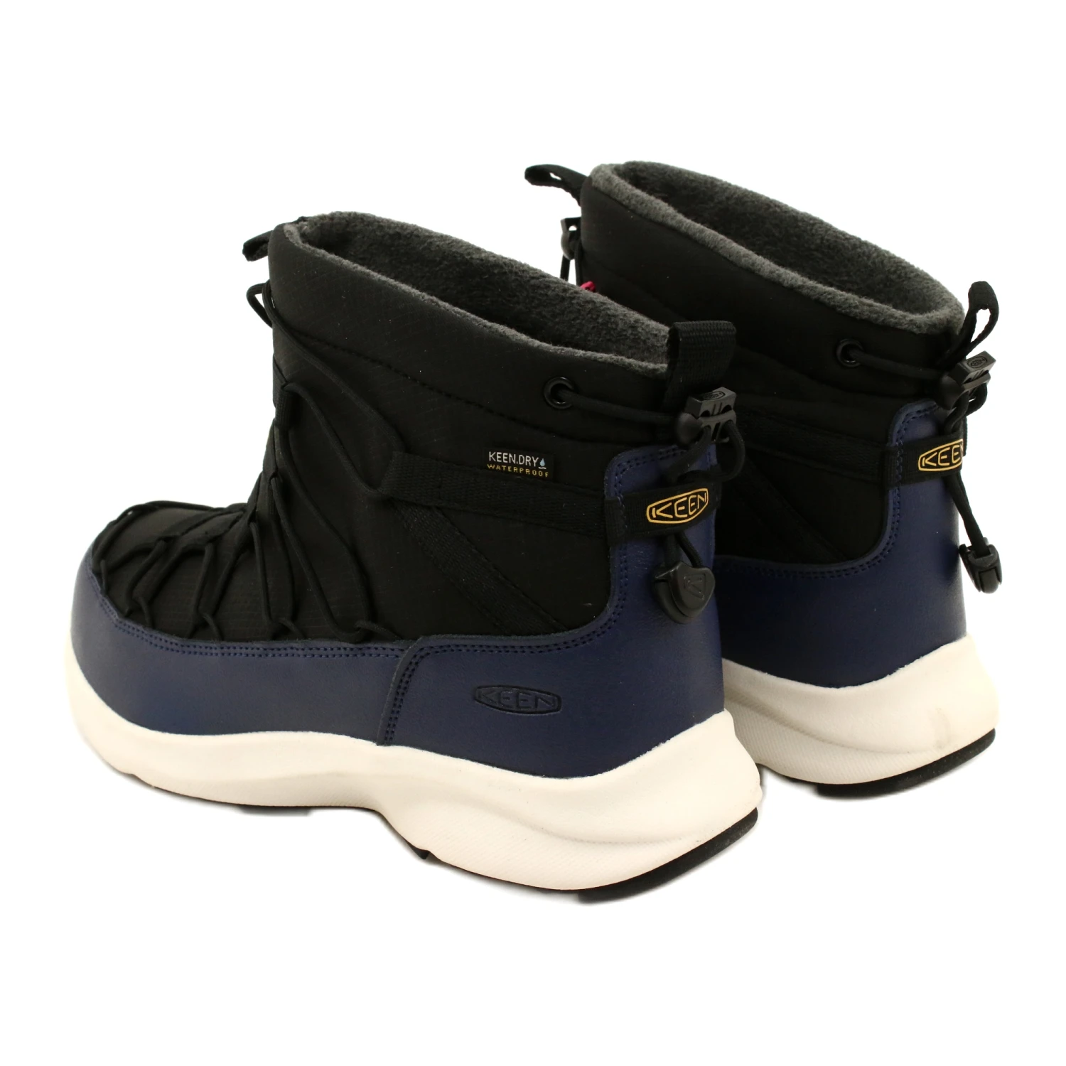 Keen Uneek Chukka Bottes De Neige 1025446 Le Noir Bleu Marin – Image 3