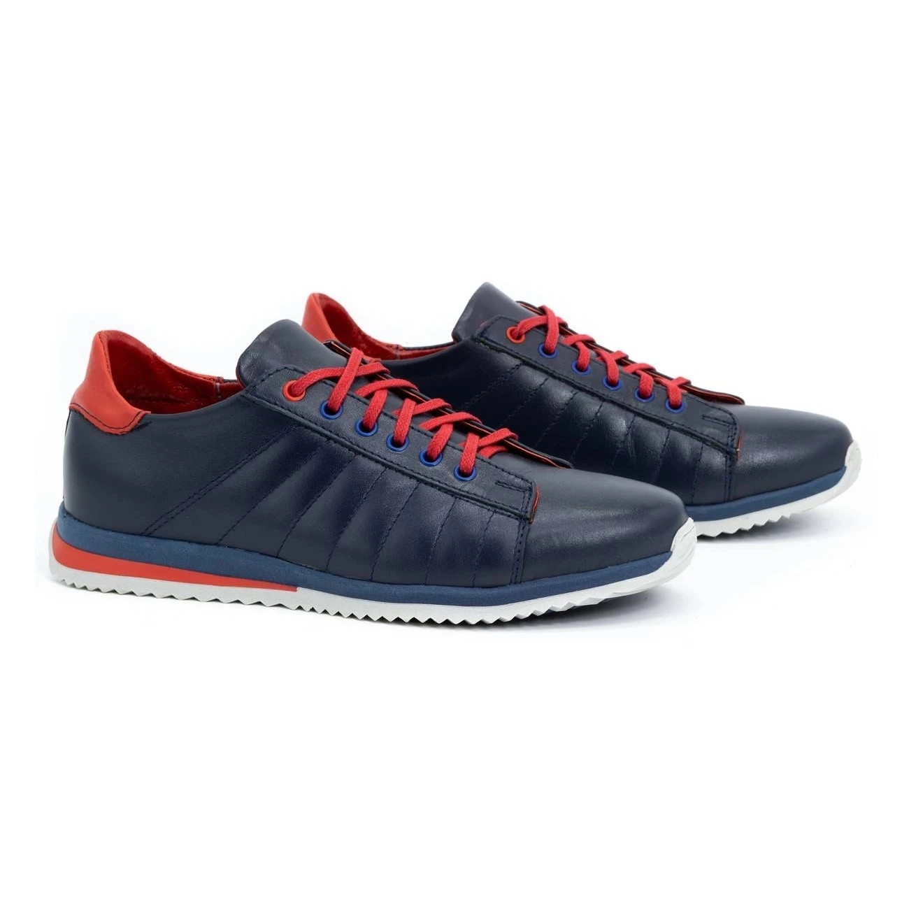 KENT Chaussures De Sport Décontractées Pour Hommes 401O Bleu Marine – Image 2