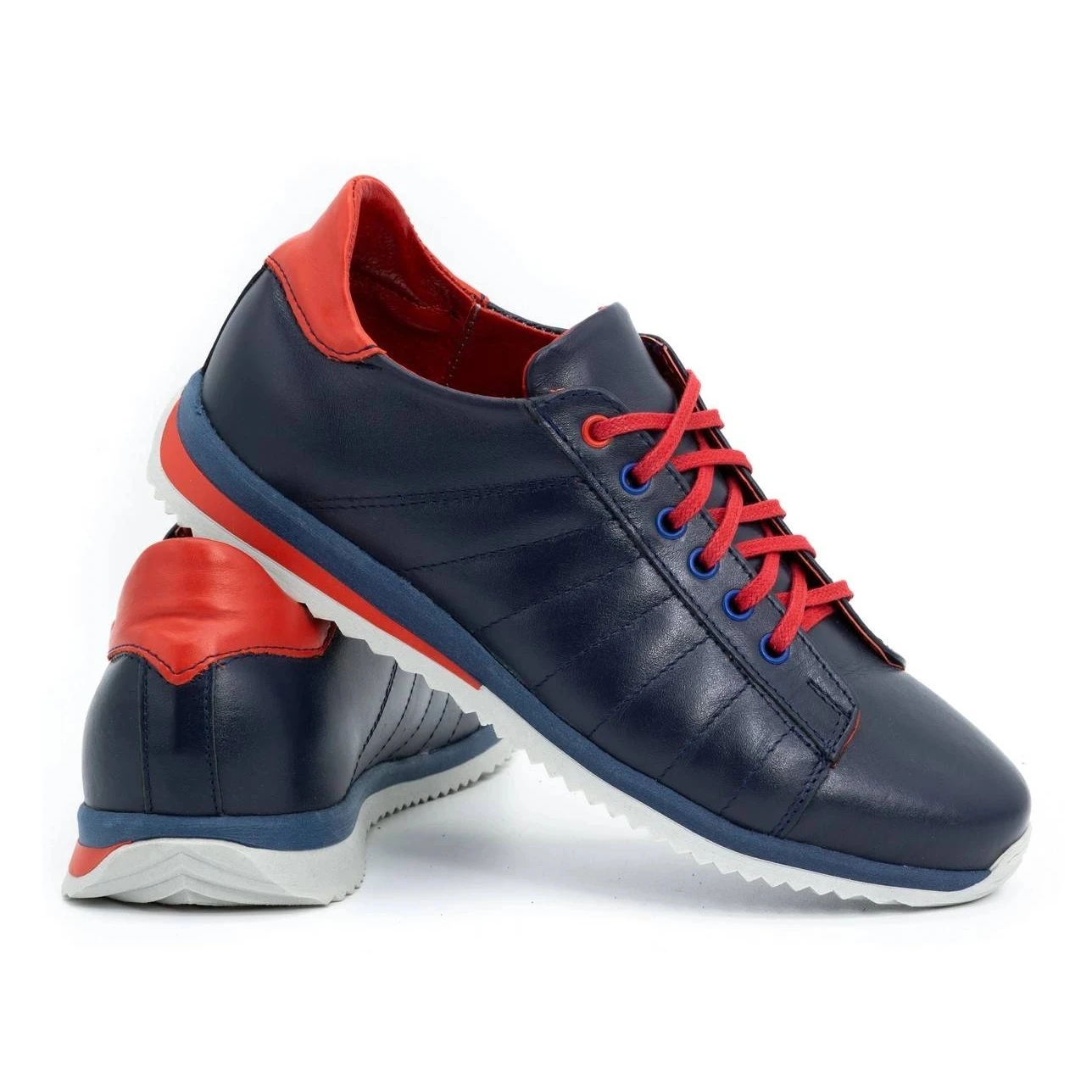 KENT Chaussures De Sport Décontractées Pour Hommes 401O Bleu Marine – Image 4