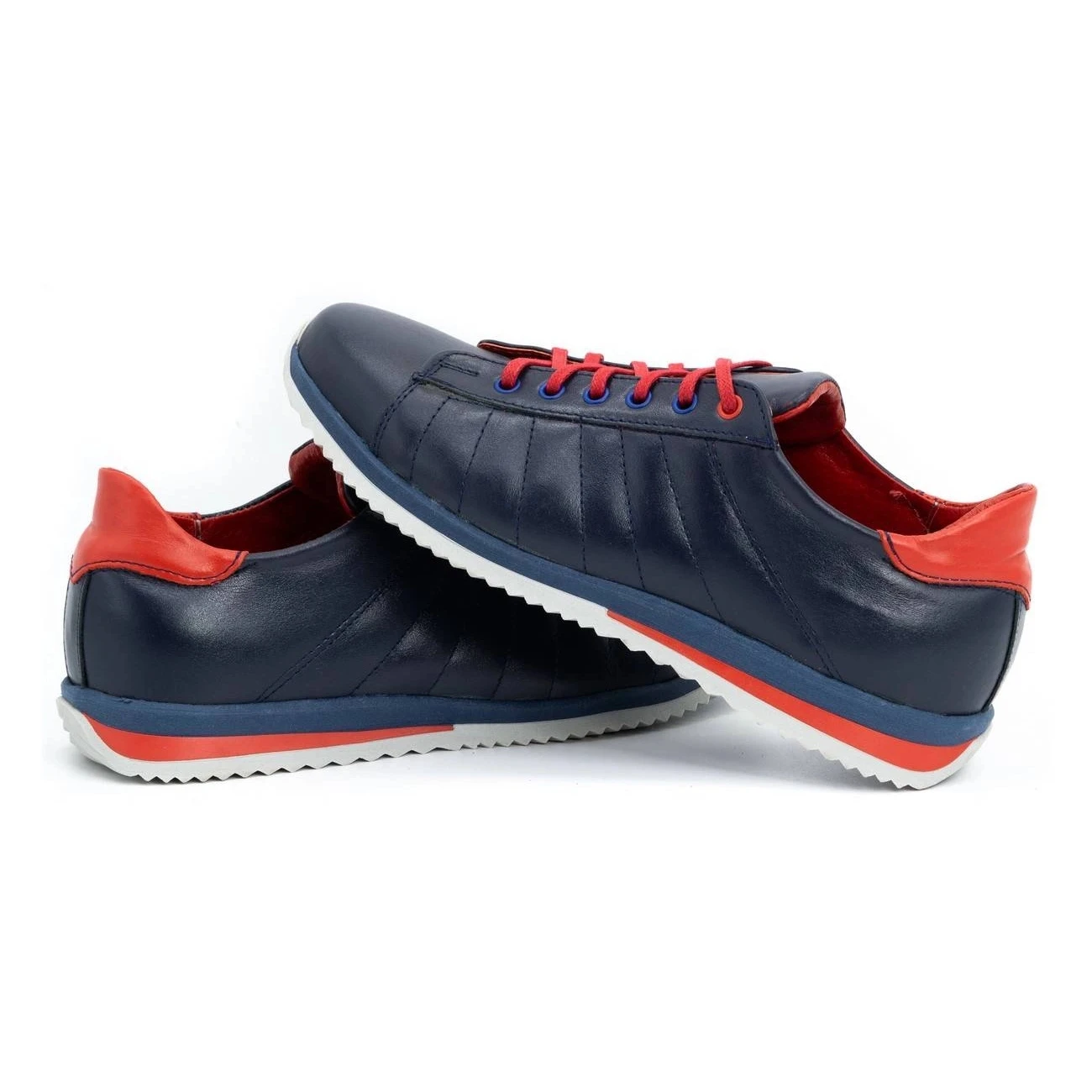 KENT Chaussures De Sport Décontractées Pour Hommes 401O Bleu Marine – Image 5