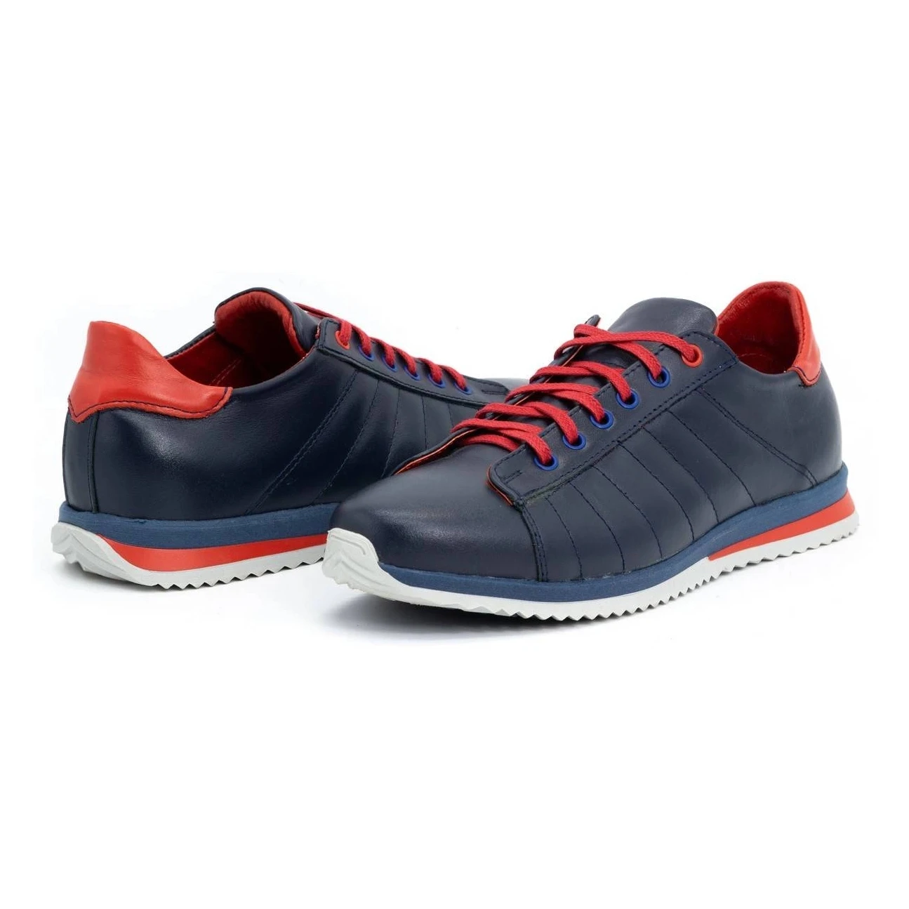 KENT Chaussures De Sport Décontractées Pour Hommes 401O Bleu Marine – Image 6