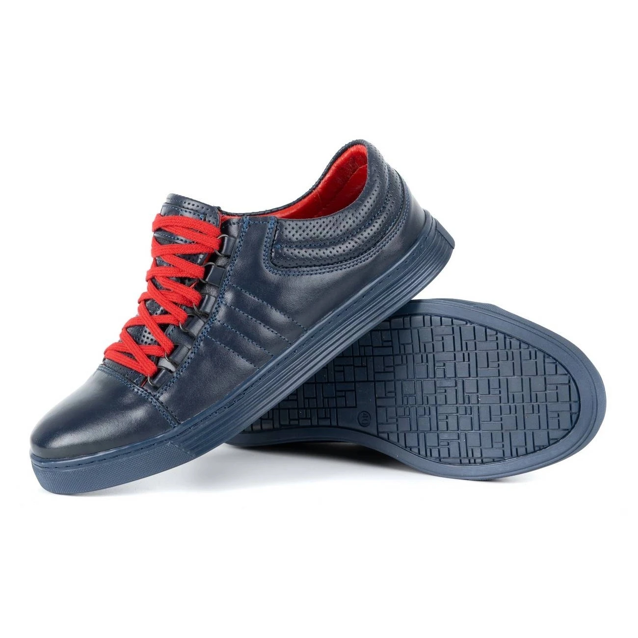 KENT Chaussures Décontractées Pour Hommes 305 Bleu Marine – Image 3