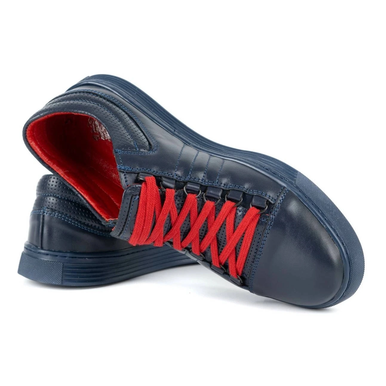 KENT Chaussures Décontractées Pour Hommes 305 Bleu Marine – Image 4