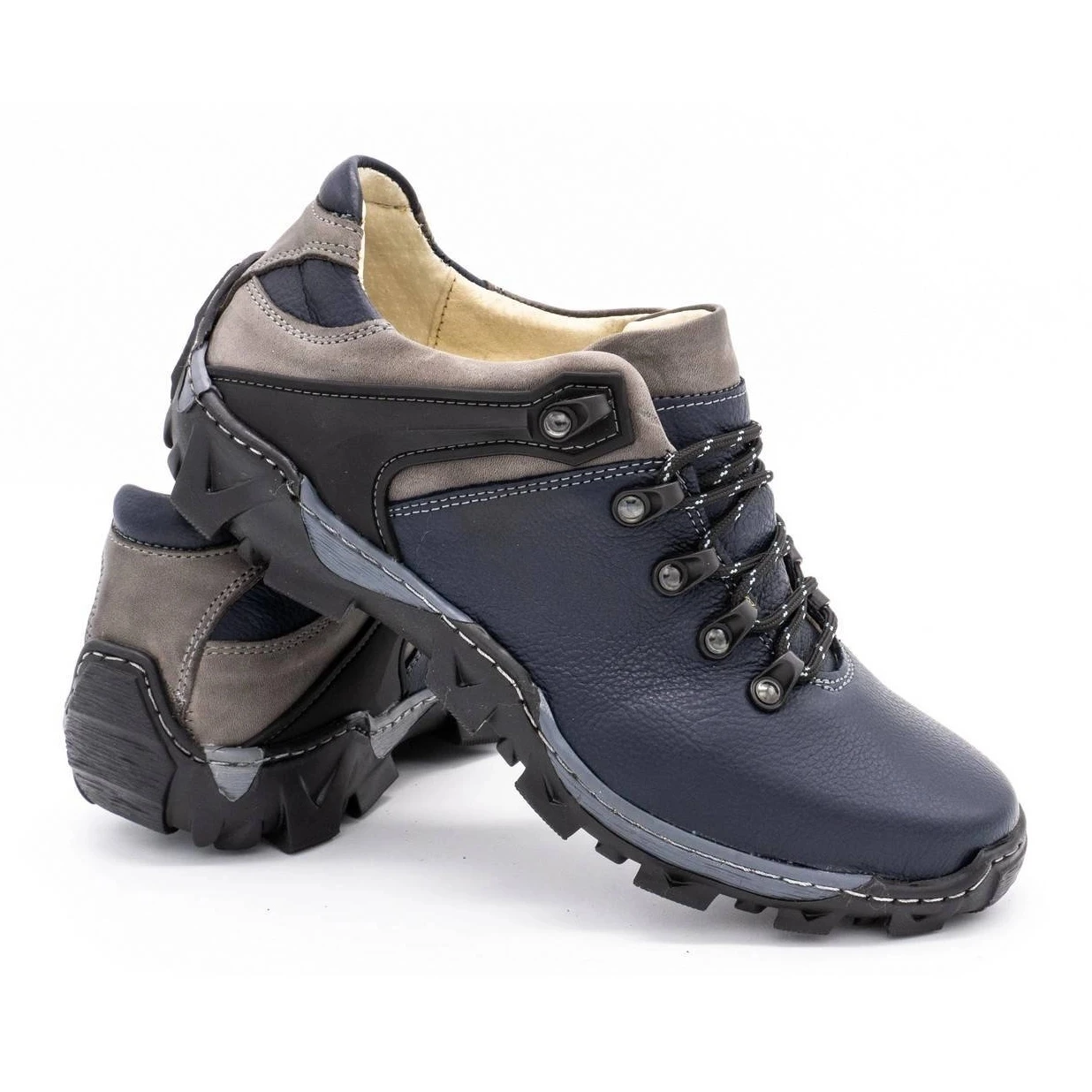 KENT Chaussures Trekking Homme 116 Bleu Marine – Image 4