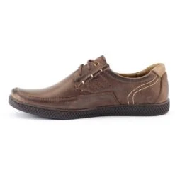 KOMODO Chaussures Casual Homme 911 Marron Foncé Brun