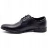 KOMODO Chaussures Formelles Pour Hommes 850 Noir Mat Le Noir