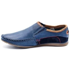 KOMODO Chaussures Homme Cuir 847 Bleu Marine