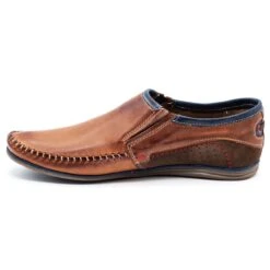 KOMODO Chaussures Homme En Cuir 847 Marron Brun