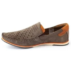 KOMODO Chaussures Homme Mocassins 876 Marron D'été Brun