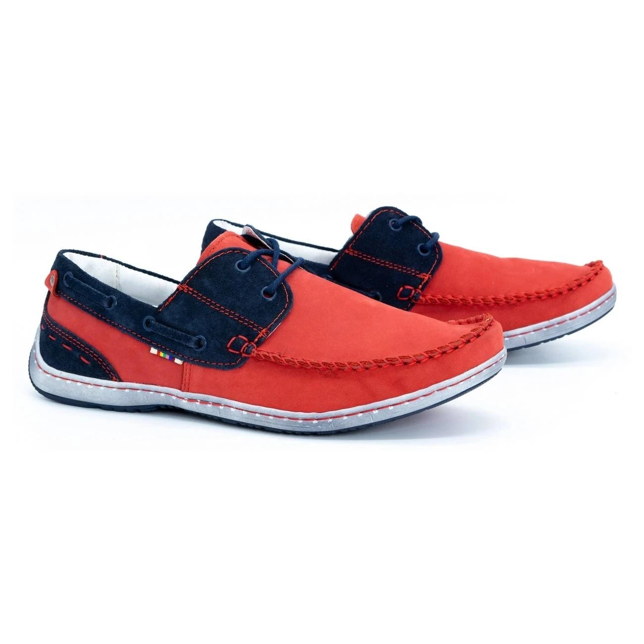 KOMODO Chaussures Homme Mocassins 902 Rouge – Image 2