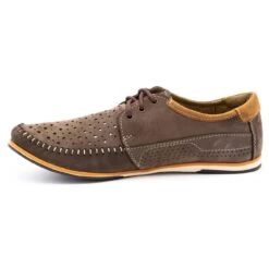 KOMODO Chaussures Homme, Mocassins Cuir 875 Marron D'été Brun