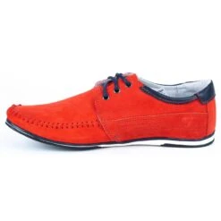 KOMODO Chaussures Mocassins Homme 875 Rouge
