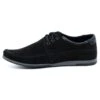 KOMODO Chaussures Mocassins Homme Cuir 875 Nubuck Noir Le Noir