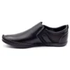 KOMODO Chaussures Pour Hommes En Cuir 711 Noir Le Noir